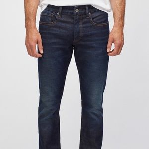 Bonobos Slim Straight Darkwashed Denim Jeans